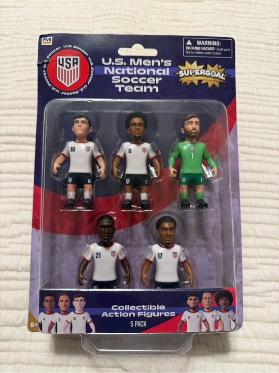 PMI Kids World Other - U.S. Men's National Soccer Team Collectible Action Figures - Supergoal